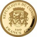 100 CFA Francs (Eagle brooch)