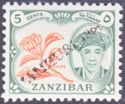 Cloves overprinted "JAMHURI 1964"