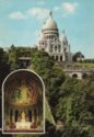 The Basilica of the Sacred Heart of Montmartre and mosaic