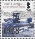 1938 - First powered flight over South Georgia