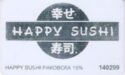 Happy Sushi - Rakovska 15%
