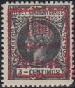Alfonso XIII Surcharged on 3c
