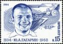 50th Birth Anniversary of Yuri A. Gagarin (1934-1968)