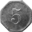 5 Pfennig (Mechanische Baumwollspinnerei)