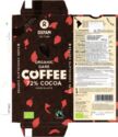 Oxfam Organic Dark Coffee 72% Cocoa Chocolate
