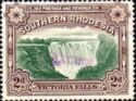 Victoria Falls inscribed "POSTAGE AND REVENUE"