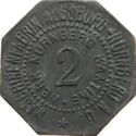 2 Pfennig (Maschinenfabrik Augsburg-Nürnberg - Kantine)