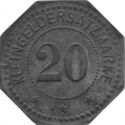 20 Pfennig (Maschinenfabrik Augsburg-Nürnberg - Kantine)