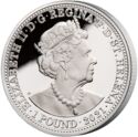 1 Pound (William Wyon’s The Three Graces. 1 oz)