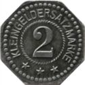 2 Pfennig (Handstickereien: Hervm. Grimm)