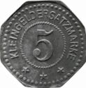 5 Pfennig (Josef Schrank Goldwaren & Uhrengeschäft)
