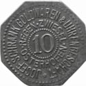 10 Pfennig (Josef Schrank Goldwaren & Uhrengeschäft)