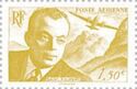 Design of 1948 Antoine de Saint-Exupéry Stamp