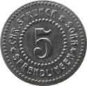 5 Pfennig (Chr. Strunck & Sohn)