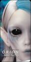 O.R.I.O.N. Space Opera - face of Schwarzauge (part of book cover)