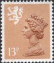 Queen Elizabeth II - 13p Machin Portrait