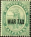 Columbus overprinted "War Tax"
