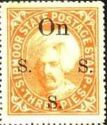 Raja Sir Shamsher Parkash (1856-1898) - overprinted