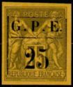Type Sage overprint and surcharge