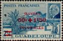 Grande Soufrière and Petain surcharged