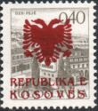 Red Eagle overprint