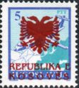 Red Eagle overprint