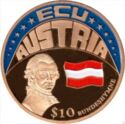 10 Dollars (ECU - Austria)