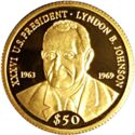 50 Dollars (36th U.S. President Lyndon B Johnson)
