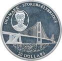 20 Dollars (Denmark - Storebælt Bridge)