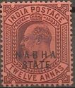 King Edward VII - overprinted