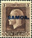 King George V (1865-1936) Overprinted SAMOA