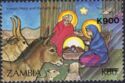 Nativity scene - surcharged
