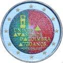 2 Euro (730 Years Of Coimbra University. Coloured 3)