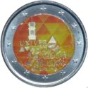 2 Euro (730 Years Of Coimbra University. Coloured 4)