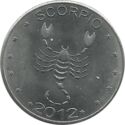 10 Shillings (Scorpio - Empty leaves)