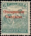 Overprinted Stamp of Hungary 1916-1917