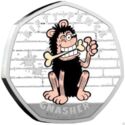 50 Pence (Dennis's 70th Anniversary - Gnasher - Silver)