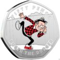 50 Pence (Dennis's 70th Anniversary - Roger the Dodger - Silver)
