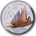 10 Euro (450th anniversary of the Battle of Lepanto)