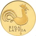 2 Dollars (Riga Rooster)