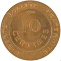 10 Centimes (Essai by François Rude)