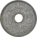 10 Centimes (C - small - with dash)