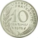 10 Centimes (Piedfort - Silver)