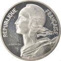 10 Centimes (Piedfort - Silver)