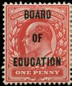 King Edward VII - Overprint - BOARD OF EDUCATION