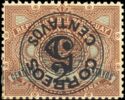 Telegraph stamp surcharged CORREOS 5 CENTAVOS