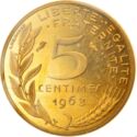 5 Centimes (Piedfort)