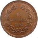 10 Centimes (Essai by Boivin - Copper)