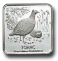 7,500,000 Lira (Black Francolin - Turaç - Francolinus francolinus)