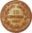 10 Centimes (Essai by Rogat 1-1 - Copper Piedfort)
